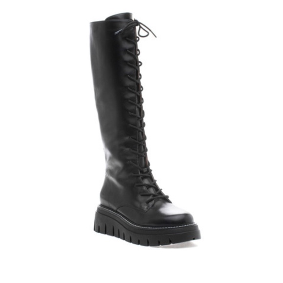 JSlide Tully black leather boot - Picture 4 of 5